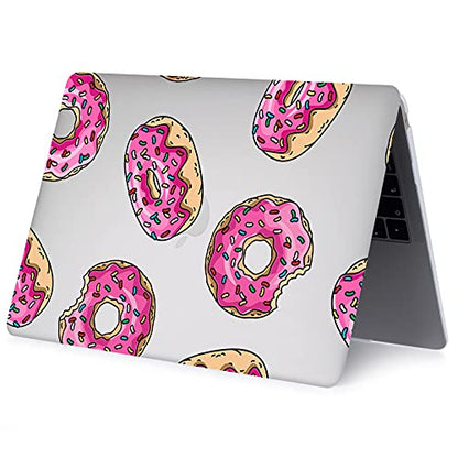 Bandless case for MacBook Pro 13 inch with CD-ROM Model: A1278(Old Version 2012/2011/2010/2009/2008), Plastic Hard Shell Case Cover & Keyboard Cover Skin - Donut, A1278(Pro 13 w/CD-ROM 2008-2012) - color: Donut, size: A1278(Pro 13 w/CD-ROM 2008-2012)
