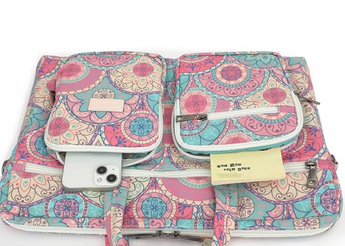 Water Resistant Laptop Sleeve Case Bag for MacBook Pro 16 inch and 15.6 inch and 16 inch laptop(Bandanna Muti-Pockets) - color: Bandanna Muti-pockets