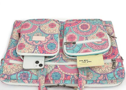 Water Resistant Laptop Sleeve Case Bag for MacBook Pro 16 inch and 15.6 inch and 16 inch laptop(Bandanna Muti-Pockets) - color: Bandanna Muti-pockets