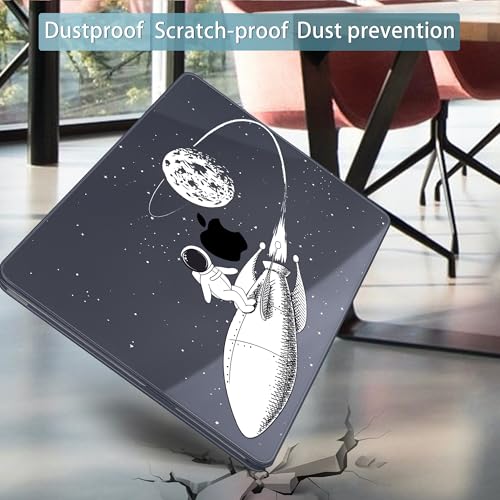Mektron Case for 2026 MacBook Neo 13-inch A18 Pro chip A3404 Laptop Cover with 13-inch (Diagonal) Liquid Retina Display+ Keyboard Cover+ Screen Protector, Astronauts - color: Astronauts
