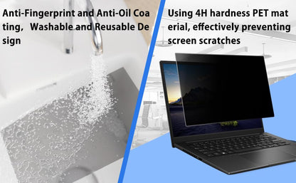 For 16 Inch 16:9 Laptop Privacy Screen Protector | Removable for Lenovo/HP/Dell/Acer/ASUS/Samsung & Other 16 Inch 16:9 Laptops Anti-fingerprint, Anti-Glare, Anti-scratch - size: 16 Inch 16:9