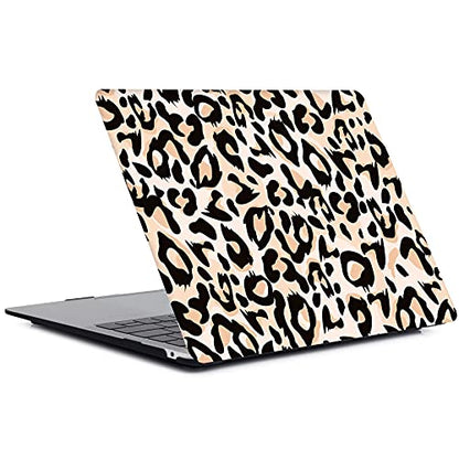 Protective Case Compatible with MacBook Pro 13 inch with CD-ROM Model: A1278(Old Version 2012/2011/2010/2009/2008), Plastic Hard Shell Case Cover & Keyboard Cover Skin - Leopard - color: Leopard 2, size: A1278(Pro 13 w/CD-ROM 2008-2012)