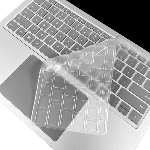 TPU Keyboard Cover for 2024 Released Microsoft Surface Laptop 7 13.8"/15", Ultra Thin Clear Keyboard Skin 13.8 15 Inch,US Keyboard Layout