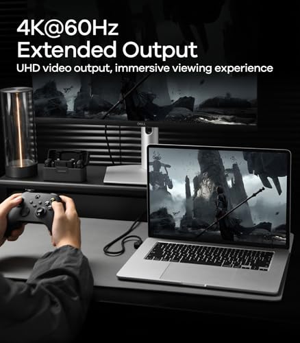Aulumu M07 240W USB-C to USB-C Carbon Fiber Cable | USB 3.1 Gen2 10Gbps | 4K@60Hz Video Output Fast Charging | For iPhone 17/16/15 Pro Max, NVMe SSD, Galaxy S25/S24/S23 Ultra, MacBook Pro -Black 6.6FT - size: 6.6ft, style: Black - Carbon Fiber