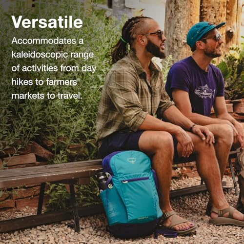 Osprey Daylite Plus Commuter Backpack - Lightweight, Everyday Pack with Laptop Sleeve and Water Bottle Pockets - Ideal for Work, School, and Travel with Versatile Storage, Green Belt/Green Canopy - color: Green Belt/Green Canopy