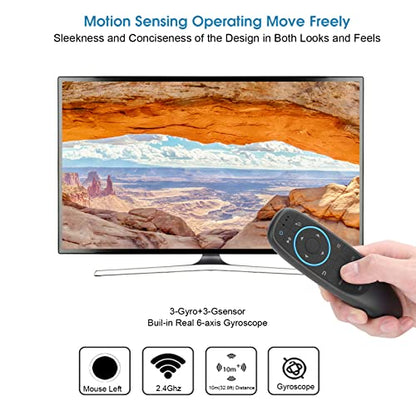 ciciglow Air Mouse Remote Control, Bluetooth 5.0 Wireless Mouse, Smart Wireless Remote Control, Gyroscope for PC Smart TV Android TV Box Laptop Projector