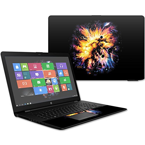 MightySkins Skin Compatible with HP 17t Laptop 17.3" (2017) - Leo Galaxy | Protective, Durable, and Unique Vinyl Decal wrap Cover | Easy to Apply, Remove, and Change Styles | Made in The USA - color: Leo Galaxy