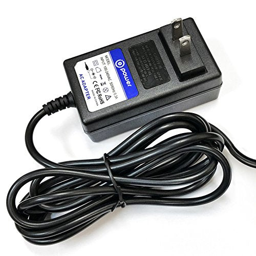 T POWER 9v12V 6.6ft Long Cable Ac Dc Adapter for X Rocker Pro Series H3 51259 Video Gaming Chair 51231,51396 & V Rocker 5130301 SE Power Supply Cord Charger