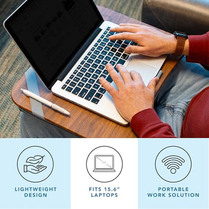 LAPGEAR Designer Lap Desk – Arrow Stripes, 2-Pack with Storage Basket - color: Arrow Stripes, size: 2-Pack Lap Desks + Basket