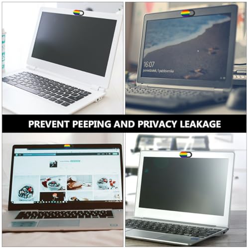 KALLORY 3 Pieces Webcam Cover for Laptop, Tablet, and Desktop Computers, Privacy Protection Cover, Ultra-Thin Sliding Design for Office and Home Use