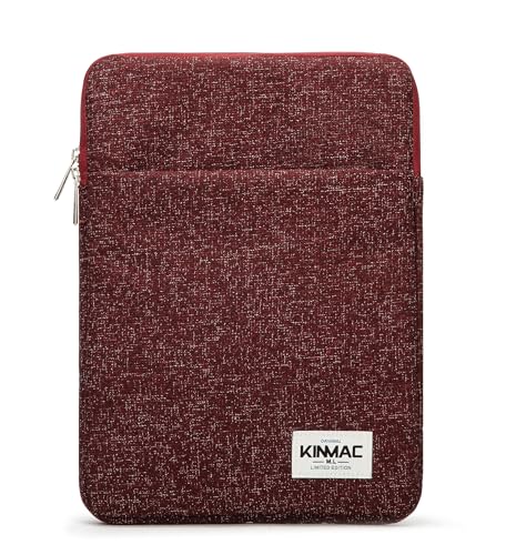 Kinmac 360° Protective Vertical Laptop Sleeve Case Cover Bag (Snow Wine, 12.5 inch-13.3 inch) - color: Snow Wine, size: 12.5 inch-13.3 inch