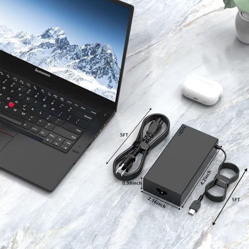 GKLSPL 140W USB C Charger for Lenovo All Type C,Legion/Thinkpad/IdeaPad | For IdeaPad Pro 5,Legion Slim Pro 7 Pro 9 Yoga Pro 7 Yoga 9i,Legion 9 Pro 5 5i 7 7i,ThinkPad Z16,Slim 7 5,ADL140YDC3A
