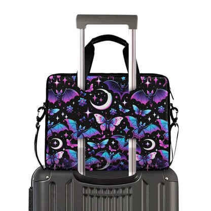 MNSRUU Laptop Bag for 15.6 inch Black Gothic Bats - color: Bats A8889