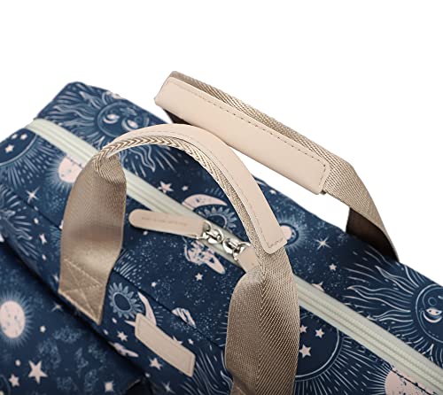 Laptop Briefcase, Water Repellent Multi-Functional Shoulder Messenger Case Bag For MacBook Pro 15 inch and 16 inch-16 inch Laptop(Sol de Mayo) - color: Sol De Mayo