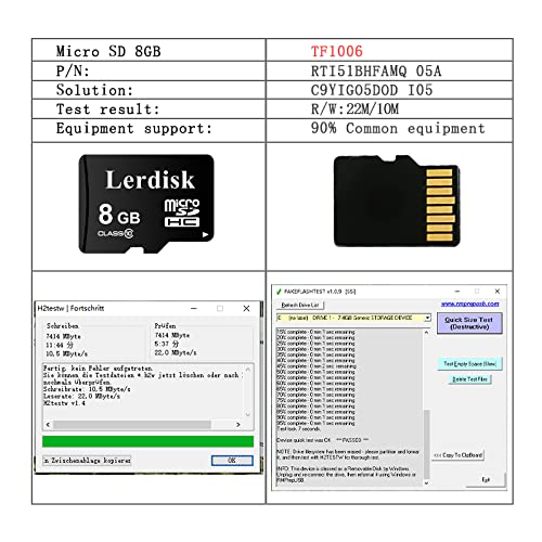 Factory Wholesale Micro SD Card U1 Pack of 3 in Bulk MicroSDHC with Adapter Produced by Authorized Licencee(8GB) - size: 8GB U1