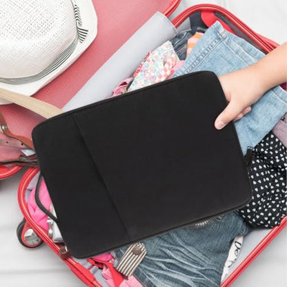 Zerodeko Shockproof 15.6-inch Laptop Sleeve and Tablet Bag Sturdy Protective Case with Handle for Outdoor Use and Travel