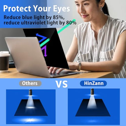 For 13.3 Inch 16:9 Laptop Privacy Screen Protector | Removable for Lenovo/HP/Dell/Acer/ASUS/Samsung & Other 13.3 Inch 16:9 Laptops Anti-fingerprint, Anti-Glare, Anti-scratch - size: 13.3 Inch 16:9