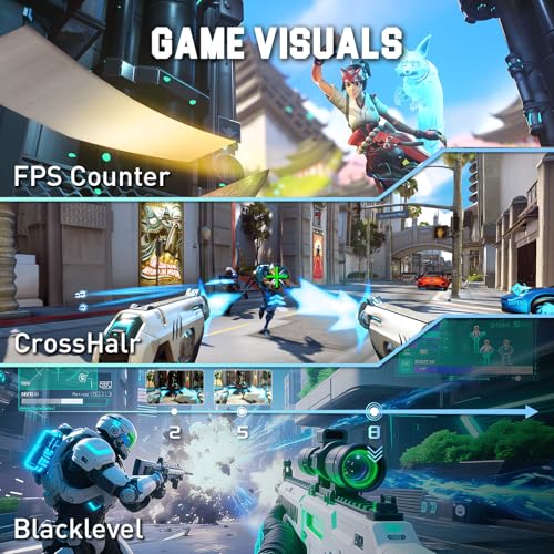 SANSUI Gaming Monitor 27" 1440P 200Hz 180Hz WQHD 2560×1440-AMD FreeSync 1ms DCI-P3 95% Fast IPS Computer Monitor,Height Adjustable Vertical/Horizontal Rotating, 2×DisplayPort/HDMI 丨HDR丨Low Motion Blur - size: 27 inch