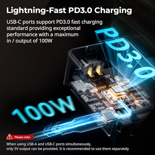 SMALLRIG V Mount Battery VB99, 99Wh / 6800mAh V Lock Battery with 100W Output, 2H Full Charge, with USB-C, D-TAP, USB-A, Dual DC Port, OLED Screen, for Camera, Camcorder, Monitor, Video Light