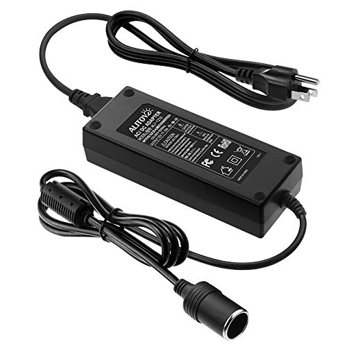 ALITOVE AC to DC Converter 110V to 12V 10A 120W Power Supply Car Cigarette Lighter Adapter to Wall Plug AC to DC Adapter for Car Vacuum Cleaner Inflator Refrigerator Cooler and Other Car Devices - size: 10A(120W)