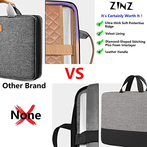 Slim Expandable Laptop Case 15.6 Inch Sleeve Upgraded Protective Durable Recycled Carrying Case Compatible with MacBook 15" & 16" and Most 15" 15.6" 16" Notebook,D01G03 - color: D01g03, size: 15.6"