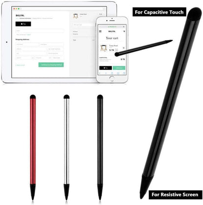 2Pcs Black Stylus Pens for Touch Screens,Stylus Pen Universal Touch Screen capacitive Touch Screen Devices Capacitive Stylus Compatible for iPad,Samsung Galaxy,Touch Screen Smartphones, Accessories