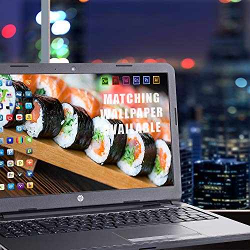 It's A Skin 15.6 inch Laptop Notebook Skin Vinyl Sticker Cover Decal Universal fit for 15.6" (May Require Trimming) HP Lenovo Apple Mac Dell Compaq Asus Acer/Sushi California roll Japanese Food