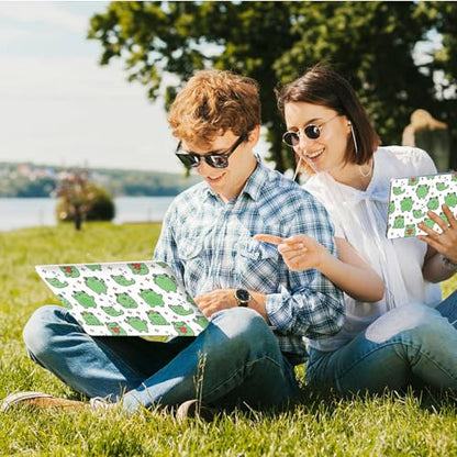 Universal Laptop Skin Sticker with 2 Wrist Pad Skins, Waterproof Scratch Resistant Vinyl Laptop Cover Decal, Cut to Fit for 11–15.6 Inch MacBook HP Dell Lenovo, Frog Heart - color: Frog Heart