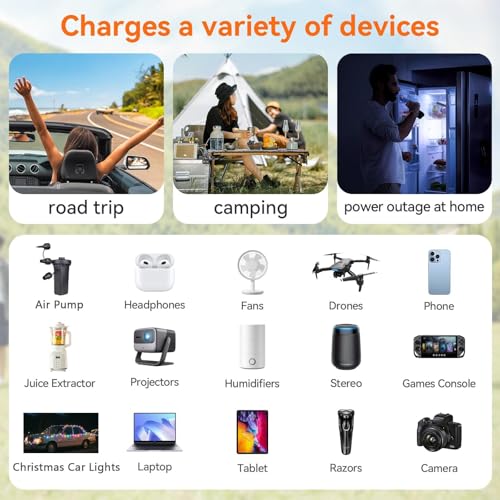 ALLWEI 300W Power Inverter 12V DC to 110V AC Car Inverter with 27W PD USB-C &18W USB-A Fast Charging, Car Charger Cigarette Lighter Adapter for Phone, Laptop and Small Devices on Road Trip-Red - color: PD27W-Red