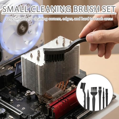 6PACK Anti-Static Cleaning Brush Set - Electronics Keyboard Detail Brushes