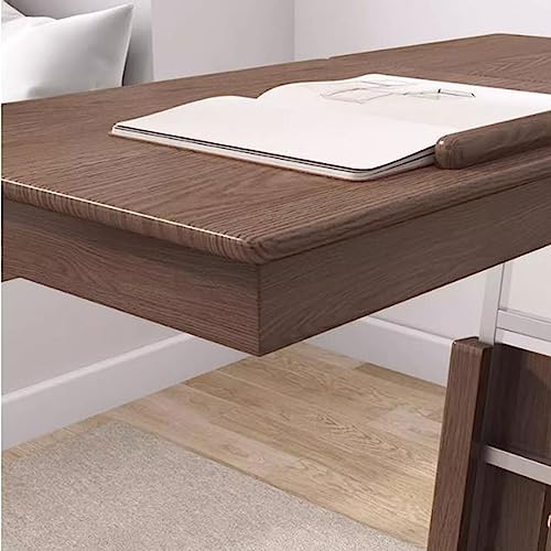 Coffee Table, Height-Adjustable C-shaped Side Table, Folding Coffee Table with Tilting Table Top, Sofa Bedside, Laptop Stand, TV Tray with Storage Basket, Snack Side Table