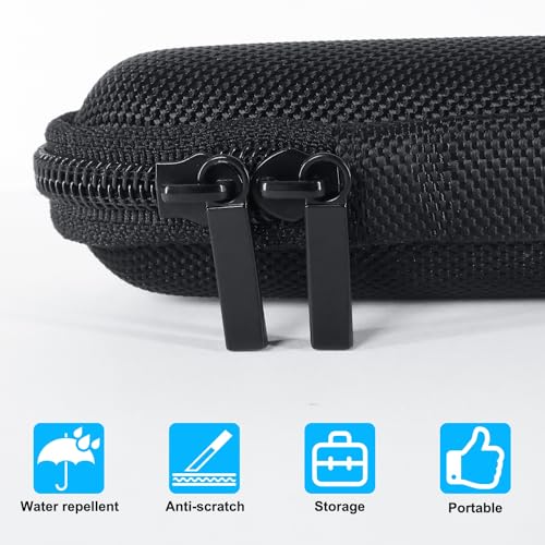DinoFire Presentation Clicker with Case, Wireless Presenter Remote Powerpoint Clicker Storage Proective Bag
