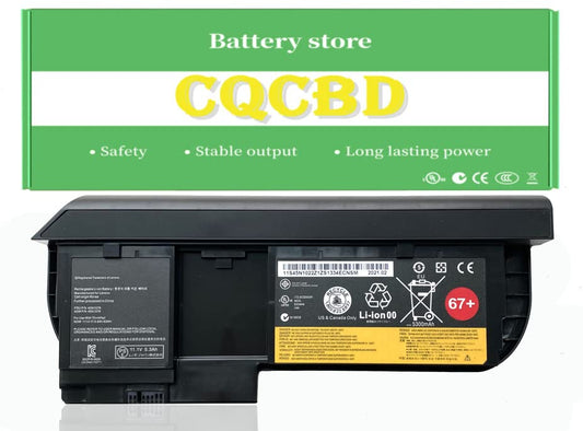 67+ 52+ Laptop Battery for Lenovo ThinkPad X220T X230T Tablet Notebook 0A36316 0A36317 45N1074 45N1177 45N1075 45N1076 45N1077 45N1078 42T4879 （10.8V 63Wh/5600mAh）（Not fit：X220 X230）