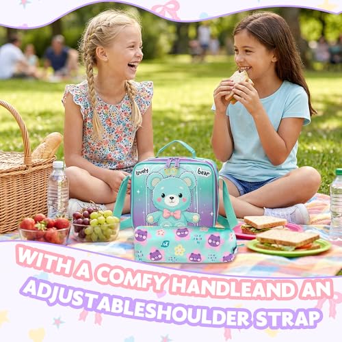 Meetbelify Rolling Backpack for Girls Backpacks with Wheels for Elementary Student Kids School Travel Bag for Girls Ages 6-8 Years Old - color: Green