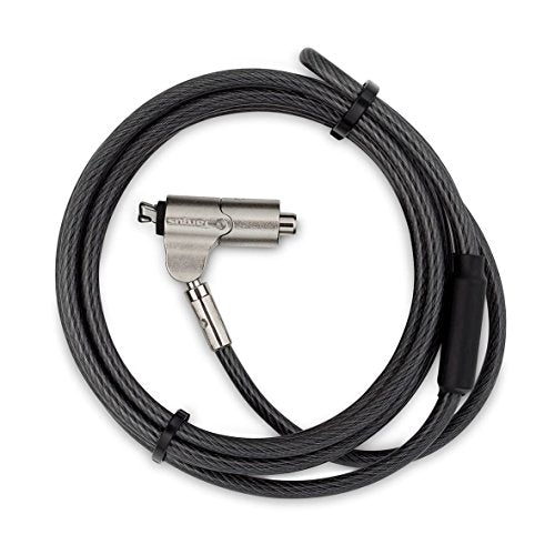 Targus DEFCON Trapezoid Keyed Cable Lock for Laptop Computer and Desktop Security Cable (ASP65GLX) - size: Trapezoid, style: Keyed Cable
