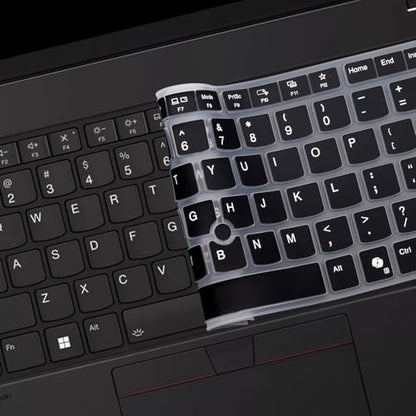 Keyboard Cover for 2026 2025 2024 Lenovo Thinkpad L14 P14s Gen7/Gen 6/Gen 5 14", Thinkpad T14 T14s Gen 6/5 14", Thinkpad E14 Gen 7 14", US Layout (Not Fit T14 T14s L14 P14s Gen 4/3/2/1, E14 Gen 6/5/4) - color: Black