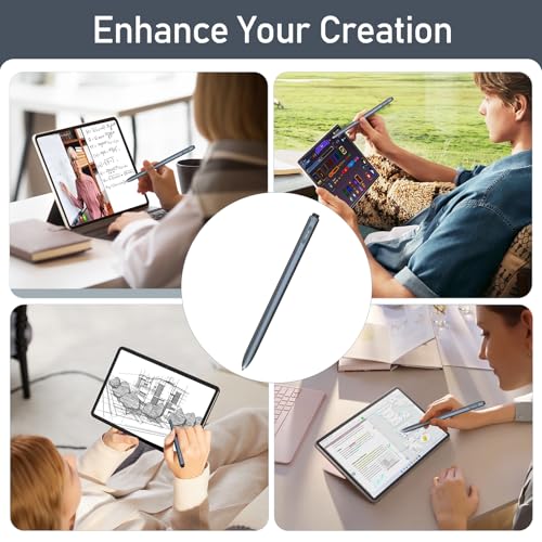 IP151 EMR Stylus Pen with Digital Eraser + 3 Replacement Tips | 4096 Pressure Level Sensitivity&Palm Rejection, Compatible with Remarkable/Kindle Scribe/Wacom Tablets/Samsung/Boox EMR Devices