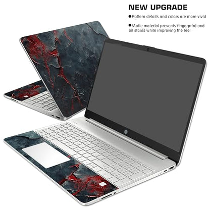 Laptop Skin Decal HP 15.6" - Rustic, Laptop Cover Sticker, No Cutting Required, No Bubble, Waterproof, Scratch Resistant - Including Wide Screen and Wrist Pad - size: 15.6 inch