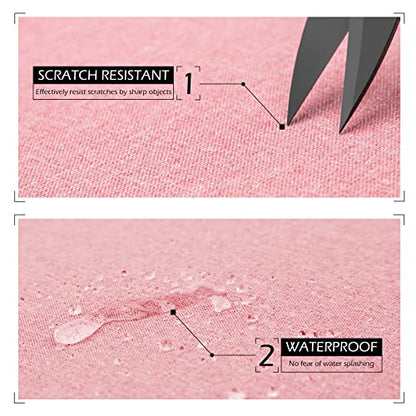 13 Inch Laptop Sleeve Case Carrying Bag Compatible with 13 inch MacBook Air M4 M3 M2 M1/ Pro 13 M3 M2 M1, Waterproof Chromebook Cover Computer Zipper Pouch with Handle Pocket, Pink - color: Pink, size: 13"-13.3"
