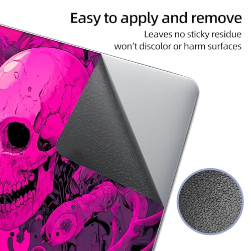 Universal Laptop Skin Sticker Decal, 12"-15.6" Aesthetic Vinyl Wrap, Cybernetic Skull Tentacles Waterproof Notebook Cover Art Protector for MacBook HP Dell Lenovo, Fits 13" 14" 15" 15.6" - color: Cybernetic Skull Tentacles