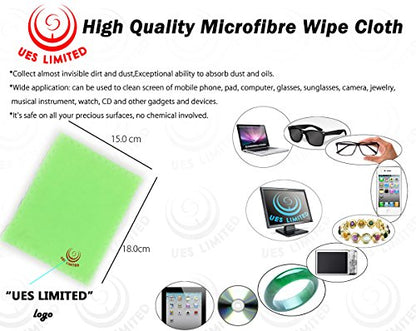 UESWILL for MacBook Pro 14 inch Case M5 M4 M3 M2 M1 A3427 A3426 A3434 A3401 A3185 A3112 A2992 A2918 A2779 A2442 (2021-2026), Glossy Sparkling Hard Shell Cover + Microfiber Cloth, Glitter Clear - color: Glitter Clear, size: MacBook Pro 14" (M1 M2 M3 M4 M5)