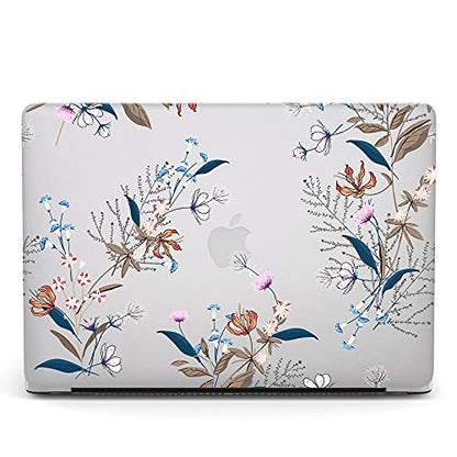 Hard Cover Compatible with MacBook Air 11 inch Case 2015 2014 2013 2012 2011 2010 Realease Model A1465 A1370, Color Printing Matt Plastic Hard Protective Shell Cover Case - White Flower - color: 1001 White flower, size: Air 11" 2010-2015(A1370/A1465)