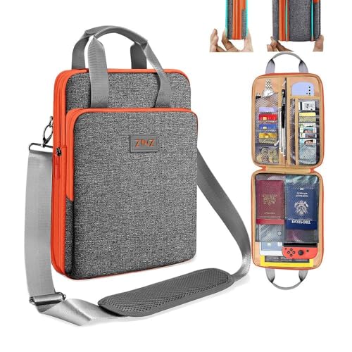 ZINZ Laptop Case 12.9 13 Shoulder Bag, Expandable Handbag with Valuables Compartment Compatible with MacBook Air/Pro/Neo 13" M5/M4/M3/M2/M1, iPad 12.9/13/11, Water-Resistant & Shockproof,L01G05 - color: L01g05, size: 13"