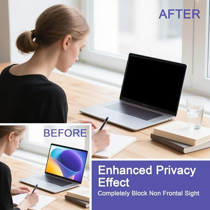 360° Privacy Screen Protector Compatible for 2026 MacBook Neo 13'' | A18 Pro Chip A3404;Anti Fingerprint/Anti Blue Light/Anti Glare - color: 2026 MacBook Neo 13 inch A18 Pro