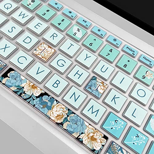 Keyboard Cover Skin for Microsoft Surface Laptop 3/4/5 13.5 & 15 Inch, Surface Laptop Studio/Studio 2 14.4", Peony - color: Peony