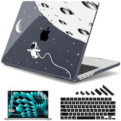 May Chen for 2026 MacBook Pro 14-inch M5 M4 M3 M2 M1 Pro/Max Chip, Release 2026 2025-2021, Model A3427 A3426 A3434 A3112 A3401 A3185, Plastic Hard Shell with Keyboard Cover, Astronaut Flight - color: Astronaut Flight