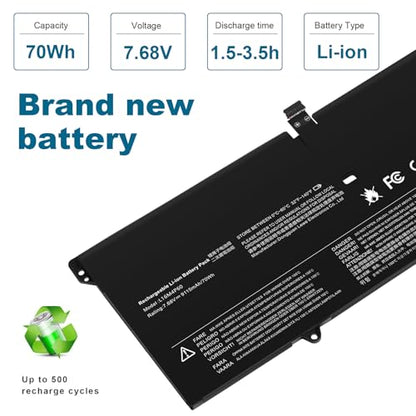 Futurebatt L16M4P60 L16C4P61 Battery Replacement for Lenovo Yoga 920 920-13IKB 920-131KB 920-13IKB-80Y7 80Y8 81TF Ideapad Flex Pro-13IKB Yoga 6 Pro-13IKB L16C4P61 5B10N01565 5B10W67249 5B10N17665 - size: L16M4P60 13.23*5.63*0.98 in