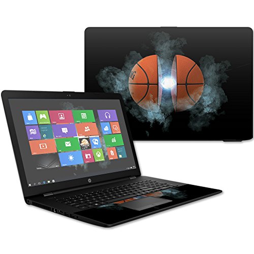 MightySkins Skin Compatible With HP 17t Laptop 17.3" (2017) - Basketball Orb | Protective, Durable, and Unique Vinyl Decal wrap cover | Easy To Apply, Remove, and Change Styles | Made in the USA