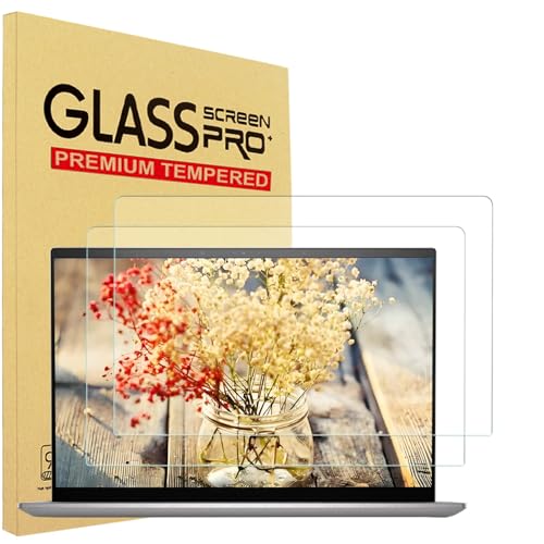 YINOVEEN 2 Pack Tempered Glass Screen Protector for Lenovo 15.6" Laptops | IdeaPad 1/1i/Gaming 3/3i, V15/LQQ Gen 9/8, ThinkBook/ThinkPad/Legion 5, 9H Hardness