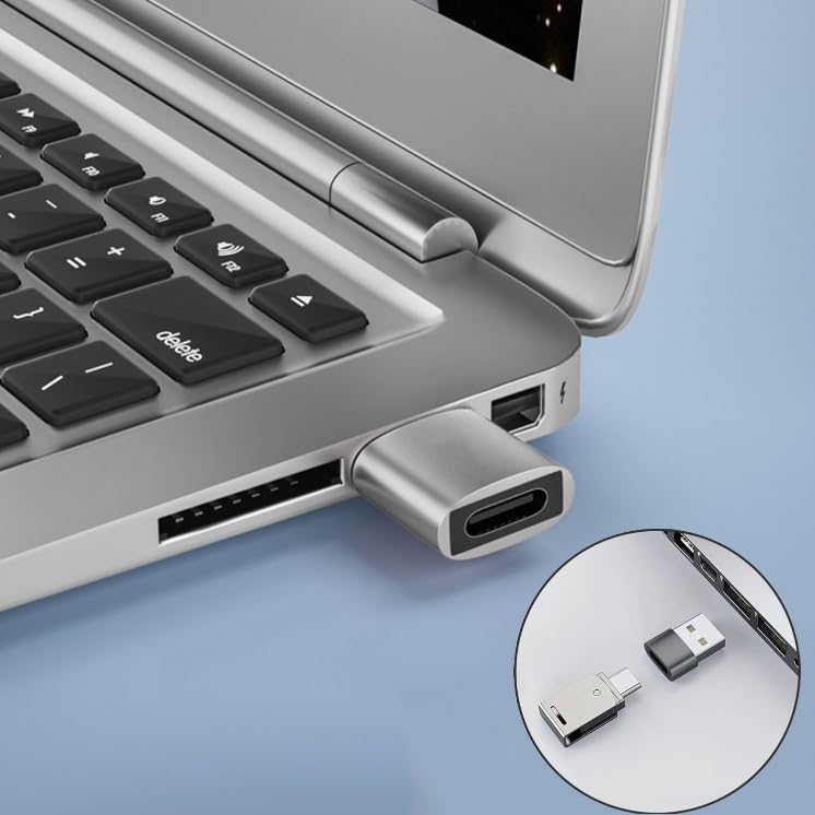 USB C Female to A Male OTG Type C Adapter Fast Charger Data Converter for Mobile Power Cable